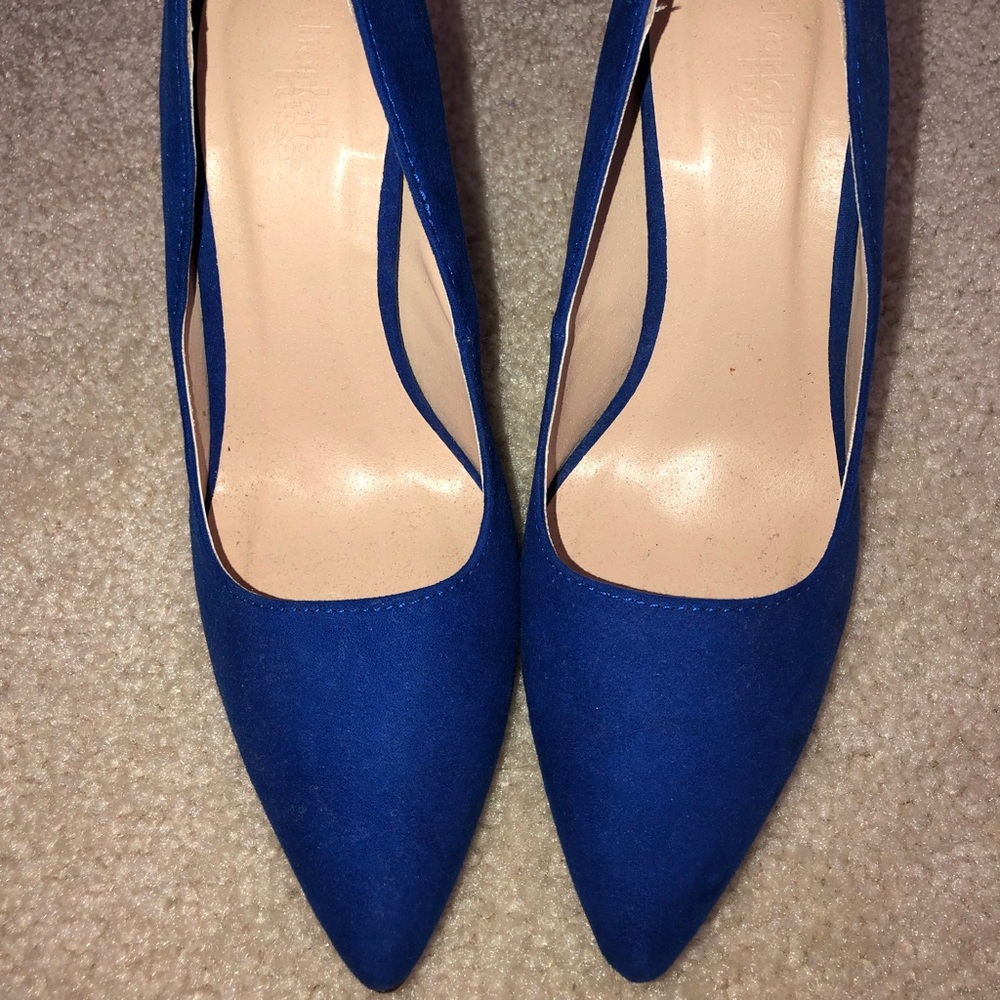 royal blue heels - Picture 3 of 3